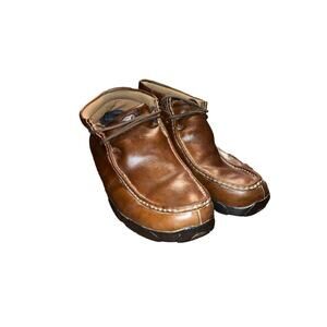 Twisted X Mens Original Chukka Driving Moccasin Shoes Brown Size 11M